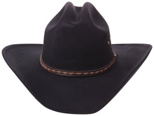 Load image into Gallery viewer, Brown cowboy hat facing front.
