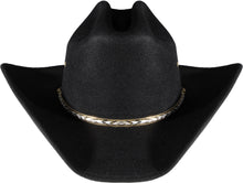 Load image into Gallery viewer, Black Cub Pinch Style Cowboy Hat
