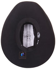 Load image into Gallery viewer, Black Cub Pinch Style Cowboy Hat
